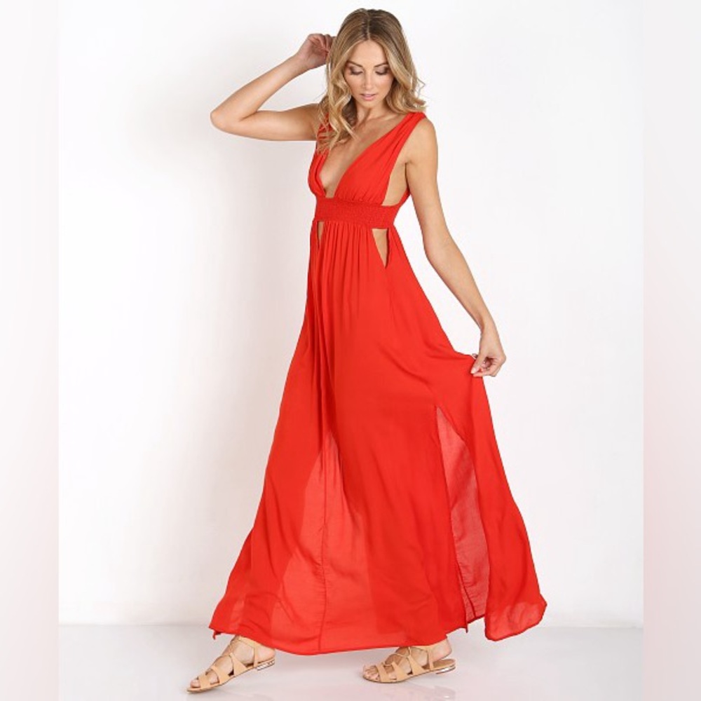 Indah Anjeli dress in Cheri 🍒